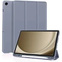 Techsuit - Flex Trifold (with Pencil Holder) - Samsung Galaxy Tab A9 Plus - Purple (Samsung Galaxy Tab A9), Étui pour tablette, Violet