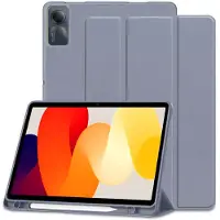 Techsuit - Flex Trifold (with Pencil Holder) - Xiaomi Redmi Pad SE 11 - Purple (Xiaomi Redmi Pad SE), Étui pour tablette, Violet