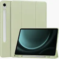 Techsuit Flex Trifold (with Pencil Holder) (Samsung Galaxy Tab S10 FE), Étui pour tablette, Vert