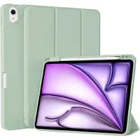 Techsuit - Flex Trifold (with Pencil Holder) - iPad Air 11 (2024) / Air 11 (2025) - Matcha Green (Apple iPad Air 11 2024, Apple iPad Air 11 2025), Étui pour tablette, Vert