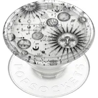 PopSockets Plant Cosmic Sun 806488 Smartphone Mount Argenté