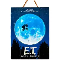 Doctor Collector Noname E.T. - Art - Poster Woodarts 3d En Bois '30x40cm' Noir