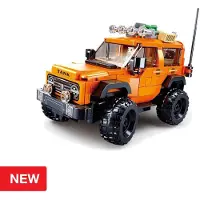 Sluban Model Bricks Tank 300 Suv 302 Pièces Golden Golden One Size