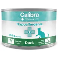 Calibra Veterinary Diets Hypoallergenic canard pâtée pour chat