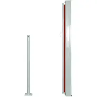 The Living Store Store latéral extensible 120x300 cm rouge