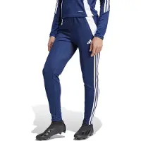 Adidas Pantalon de sport 'Tiro 24' bleu foncé / blanc