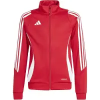 Adidas Veste de sport 'Tiro 24' rouge / blanc