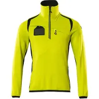 Mascot Accelerate Safe 19303 Half Zip Sweatshirt Jaune 5XL Homme