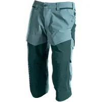 Mascot Knee Pad Pockets Customized 22249 3/4 Pants Vert 45 Homme