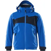 Mascot Veste d'hiver pour enfants bleu azur/bleu noir, taille 128 18935-249-91010