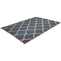 Bo Camp Tapis d'extérieur Bo-Camp 2,7 x 3,5 m XL, couleur champagne