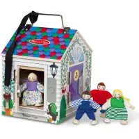 Melissa & Doug Maison En Bois À Sonnettes