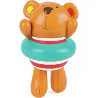 Hape Ours en peluche à remonter pour le bain