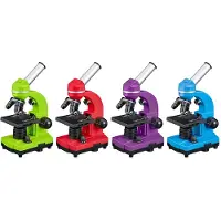 Bresser JUNIOR Biolux SEL Studenten Microscoop blauw (microscope pour étudiants)