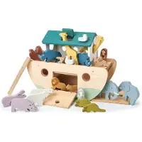 Tender Leaf Toys Arche Noah (Material Holz, Kinderspielzeug, Bunt) 7508306