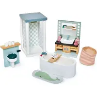 Tender Leaf Toys Bathroom-(tl8151) Dollhouse Multicolore Enfants
