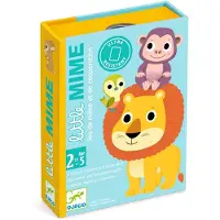 Djeco Jeu de cartes « Little Mime » pour les tout-petits,