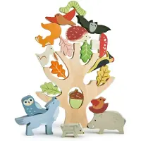 Tender Leaf Toys Stapelspiel Wald (Material Holz, Kinderspielzeug) 7508409