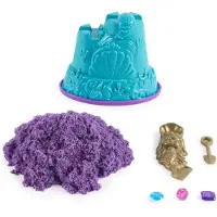 Spin Master 6064334 - KINETIC SAND Mini Castello Sirenetta in Vassoio attrezzo N