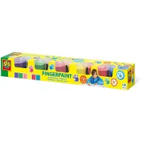 Merkloos Fingerpaint 6 Colours Clair Enfants