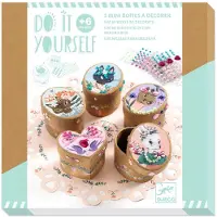 Djeco Jeu créatif DIY « Boîtes et petits coffrets »,