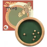 Egmont toys Plateau de dés avec 6 dés