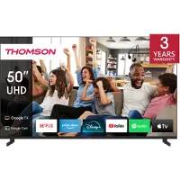 Thomson 50QG4S14, 139,7 cm (55"), 3840 x 2160 px, QLED, Smart TV, Wi-Fi, Gris