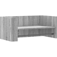 vidaXL Étagère murale sonoma gris 70,5x35x30,5 cm bois d'ingénierie