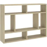 vidaXL Étagère murale Chêne sonoma 75x16x55 cm Bois d'ingénierie