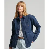 Superdry Vintage Chore Jacket Bleu M Femme