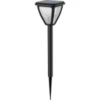 Philips Vapora Lampe de jardin Solaire LED 200lm Noir
