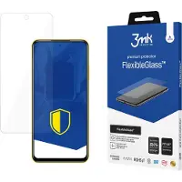 3MK hybrid glass Flexible 2.5D for Xiaomi POCO M3 Pro 5G (1 pcs, Xiaomi Poco M3 Pro 5G), Téléphone portable : film de protection, Transparent