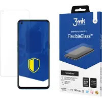 3MK hybrid glass Flexible 2.5D for Oppo Reno 5 (1 pcs, Oppo Reno 5 4G), Téléphone portable : film de protection, Transparent