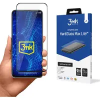 3MK HardGlass Max Lite for Xiaomi Mi 11 Lite 4G / 5G black frame (1 pcs, Xiaomi Mi 11 Lite 5G), Téléphone portable : film de protection, Noir