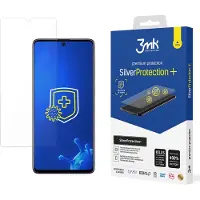 3MK Sidabrinis Protect+ Sam A715 A71 Folia Antimikrobowa montowana na mokro (1 pcs, Samsung Galaxy A71), Téléphone portable : film de protection, Transparent