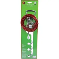 Boon Sardine/goupille galvanisées avec câble en acier (6 mètres)