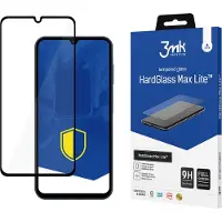 3MK Samsung Galaxy A15 5G - HardGlass Max Lite (1 pcs, Samsung Galaxy A15 5G), Téléphone portable : film de protection, Noir