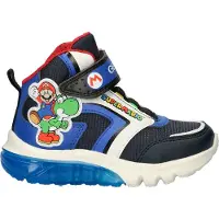 Geox Baskets montantes enfant J CIBERDRON BOY garcons - Bleu - 24