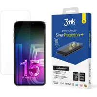 3MK film protecteur SilverProtection+ pour iPhone 15 6,1" (1 pcs, Apple iPhone 15), Téléphone portable : film de protection, Transparent