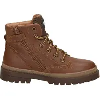 Keq Veterschoenen Hoog Veterschoenen Hoog - Cognac - Maat 22