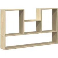 vidaXL Étagère murale chêne sonoma 99x15x60 cm bois d'ingénierie