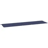 vidaXL Housse de banc de jardin bleu marine 200x50x3 cm tissu Oxford