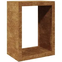 vidaXL Étagère à bois de chauffage 60x40x80 cm Acier résistant aux intempéries