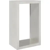 vidaXL Étagère à bois de chauffage 60x40x100 cm Acier inoxydable