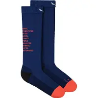 Salewa Ortles Dolomites Alpine Merino Cr Half Crew Socks Bleu EU 36-38 Femme