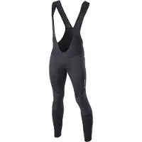 Löffler Loeffler cuissard à bretelles long M Bike Bib Tights Thermo Elastic pour Homme-Noir