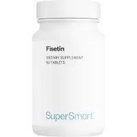 SuperSmart Fisetin 500 mg Dietary Supplement - 60 comprimés
