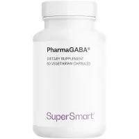 SuperSmart PharmaGABA Dietary Supplement - 60 Gél. Vég.