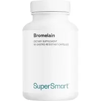 SuperSmart Bromelain Dietary Supplement - 90 Gél. Gastro-Rés.