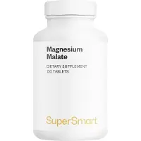 SuperSmart Magnesium Malate Dietary Supplement - 120 comprimés